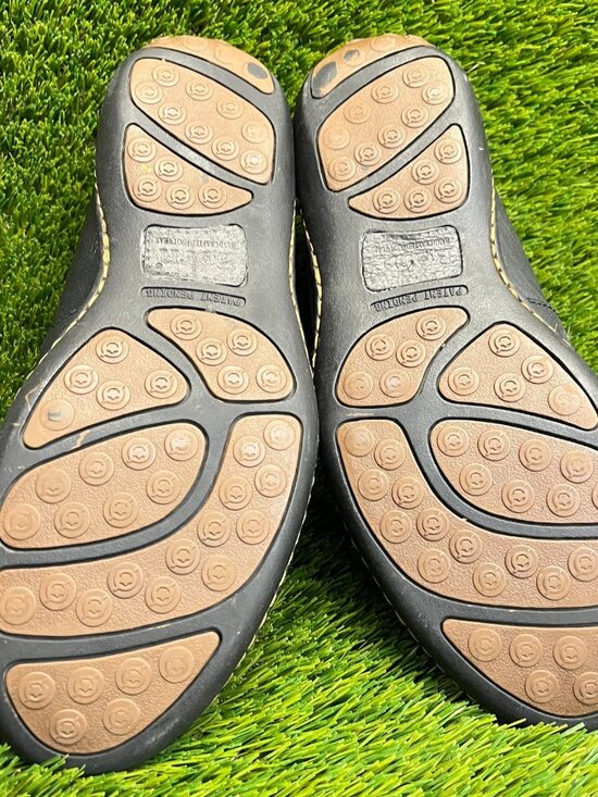 Born Harmon Mens Size 9.5 Black Casual Classic Slip-On Driving Loafer Shoes